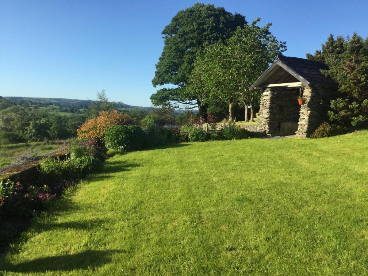 Bed and Breakfast Hares Hideaway At Coed Moelfa Corwen Exterior foto